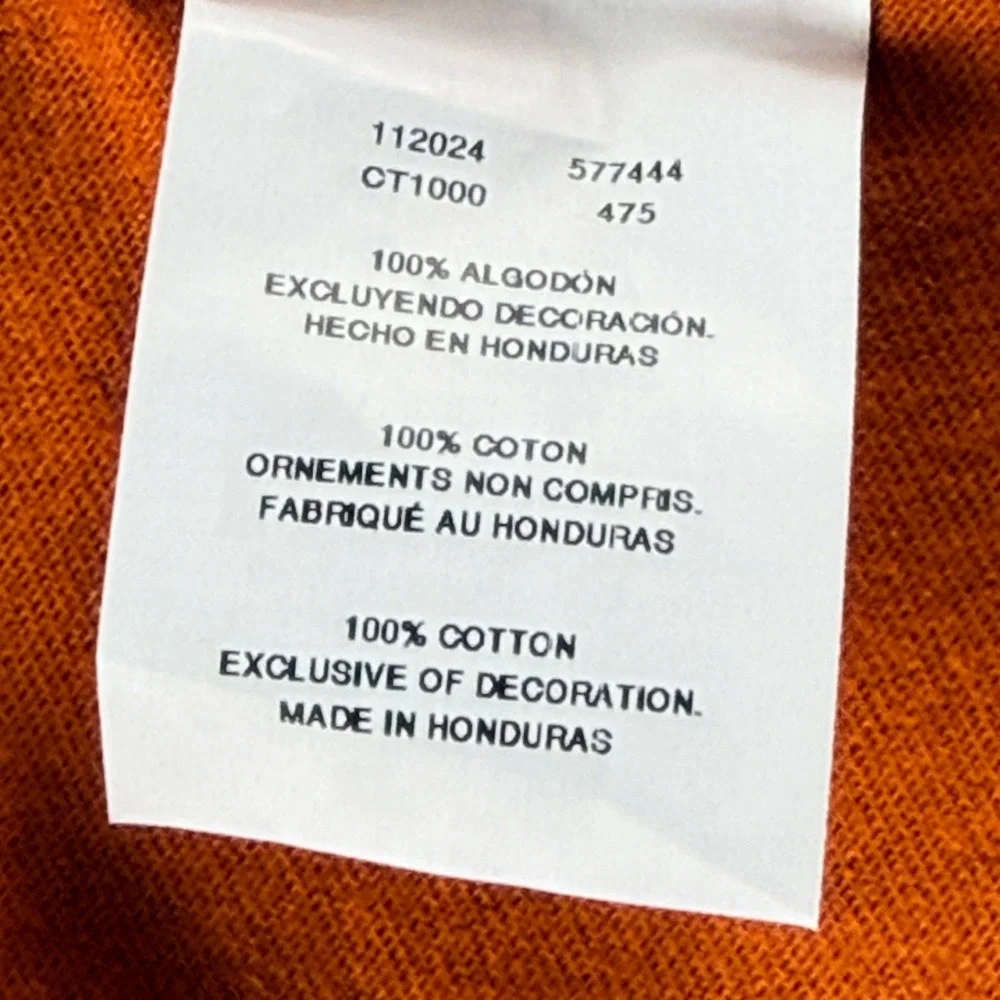 Champion Red River Rivalry Texas vs Oklahoma Tee XXL Orange College Football NWT - Picture 6 of 8